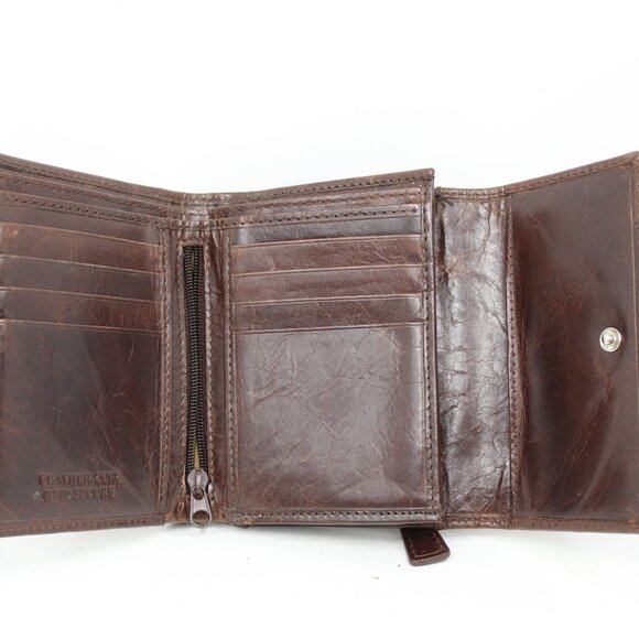 Mancini Women's RFID Secure Small Clutch Wallet Cognac 8700294-Cognac - Picture 6 of 8